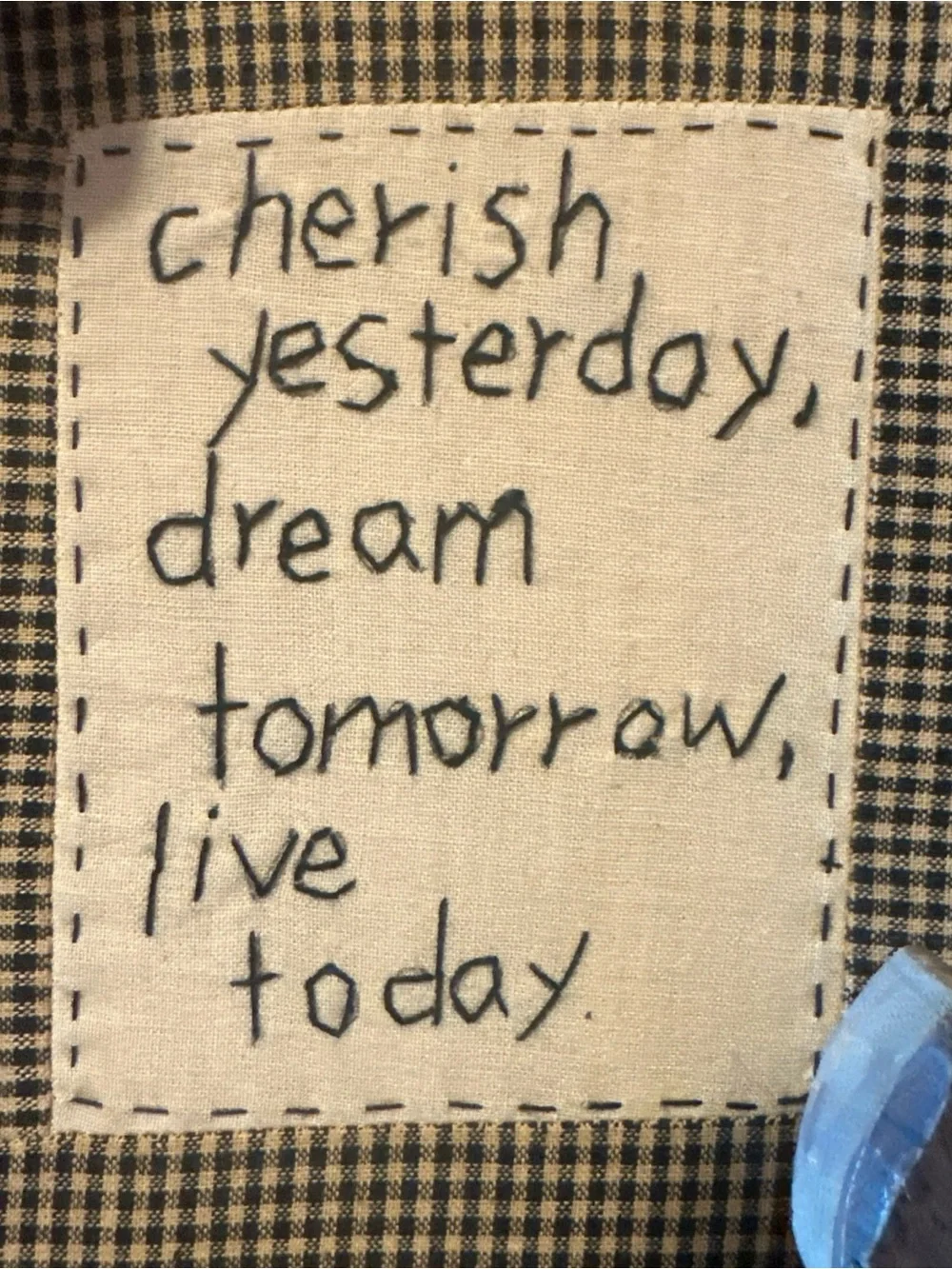 Primitive Wood Wall Art Decor Sign Cherish Yesterday Live Today Country Home